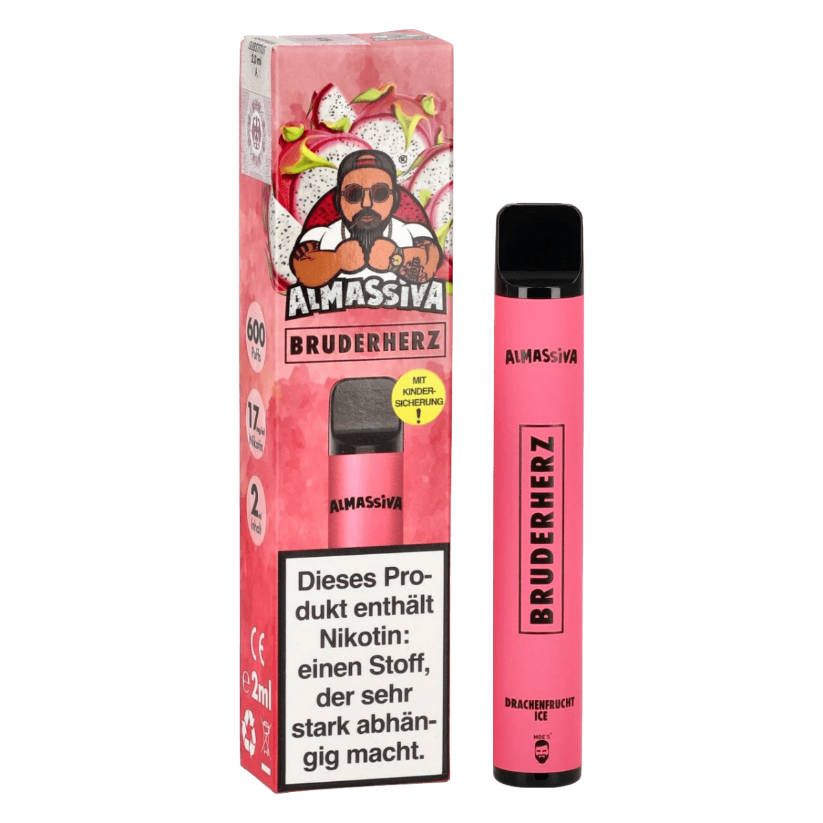 Almassiva By Massiv - Bruderherz (Drachenfrucht Menthol) Von Almassiva ...