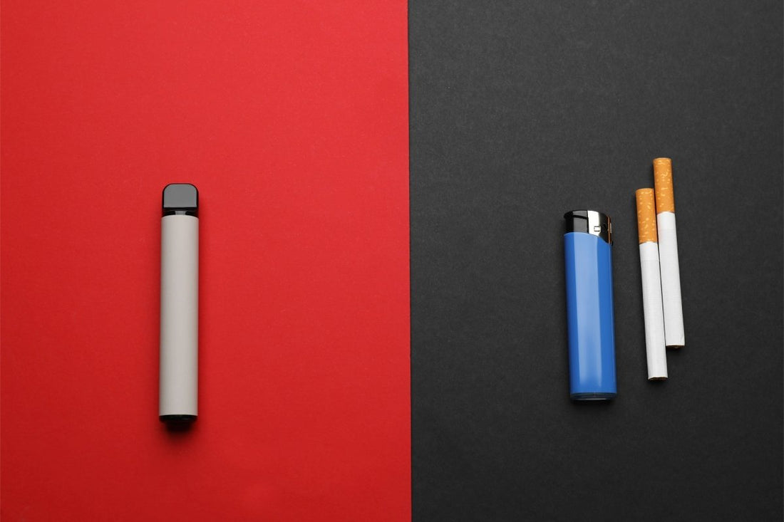 Der große Vergleich von Zigaretten, Einweg-E-Zigaretten