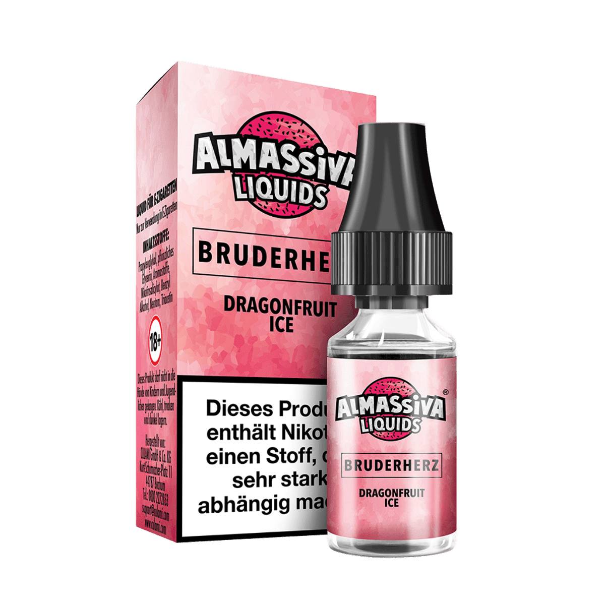 Almassiva Tobacco Almassiva Liquid - Bruderherz (Drachenfrucht Menthol) 1% Nikotinsalz Liquid - VAPE DEALER