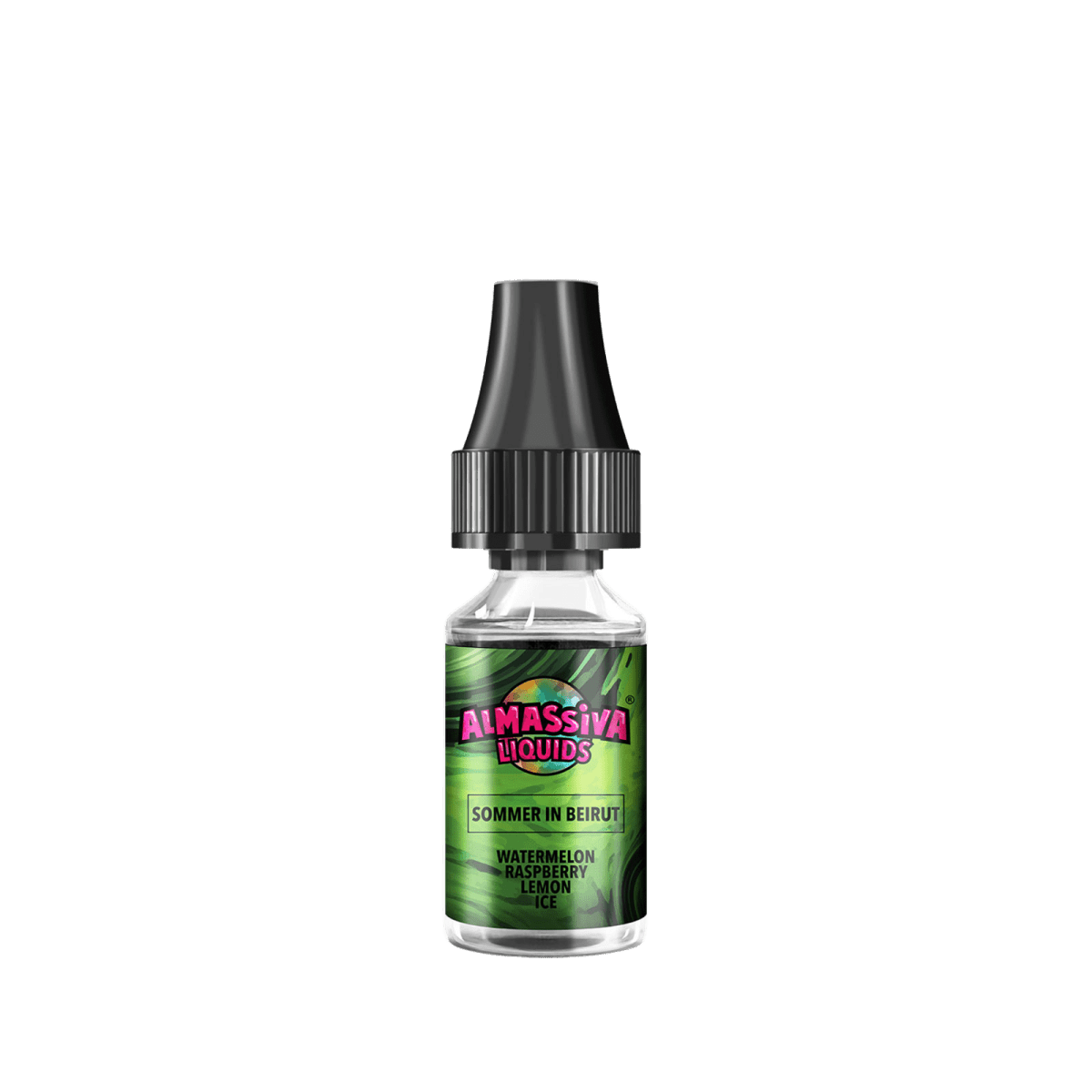 Almassiva Tobacco Almassiva Liquid - Sommer in Beirut (Wassermelone Himbeere Zitrone Menthol) 1% Nikotinsalz Liquid - VAPE DEALER