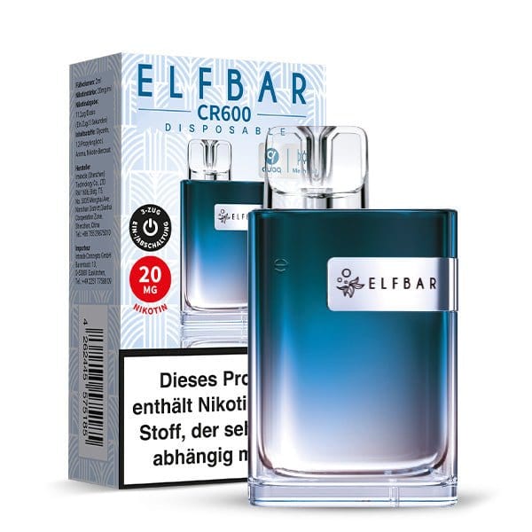 Elf Bar CR600 - Blueberry (Blaubeere) Einweg - Vape - VAPE DEALER