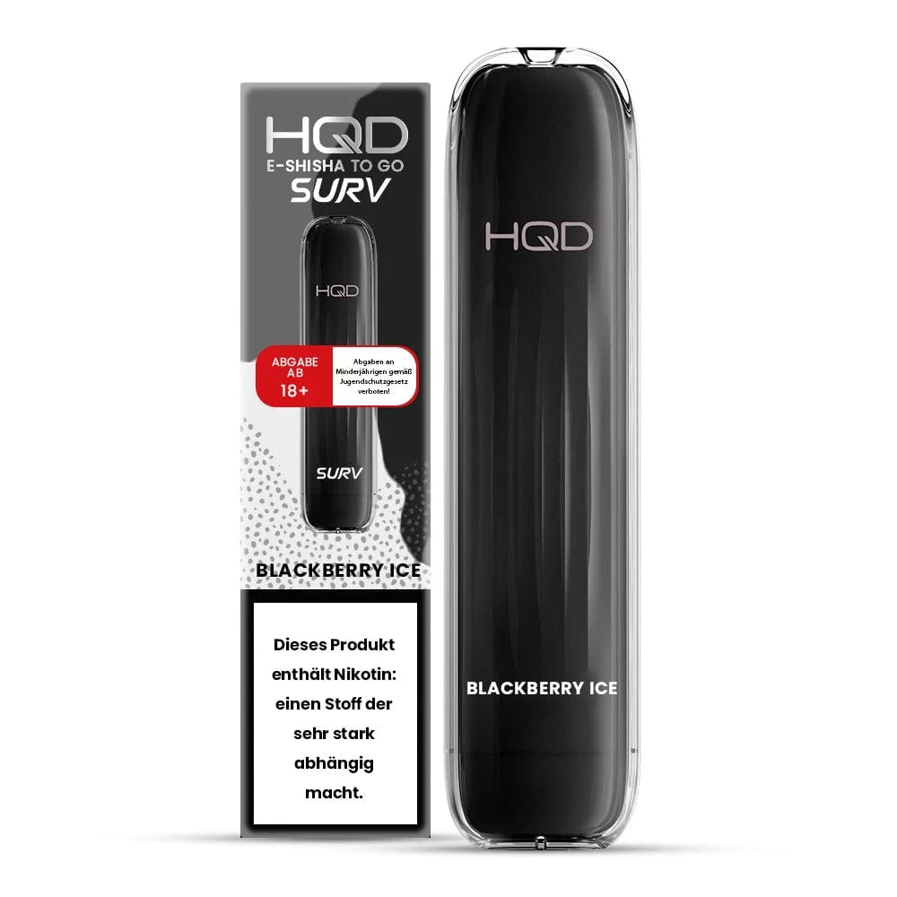 HQD Surv - Blackberry Ice (Brombeere Menthol) Einweg - Vape - 6974866042303 - VAPE DEALER