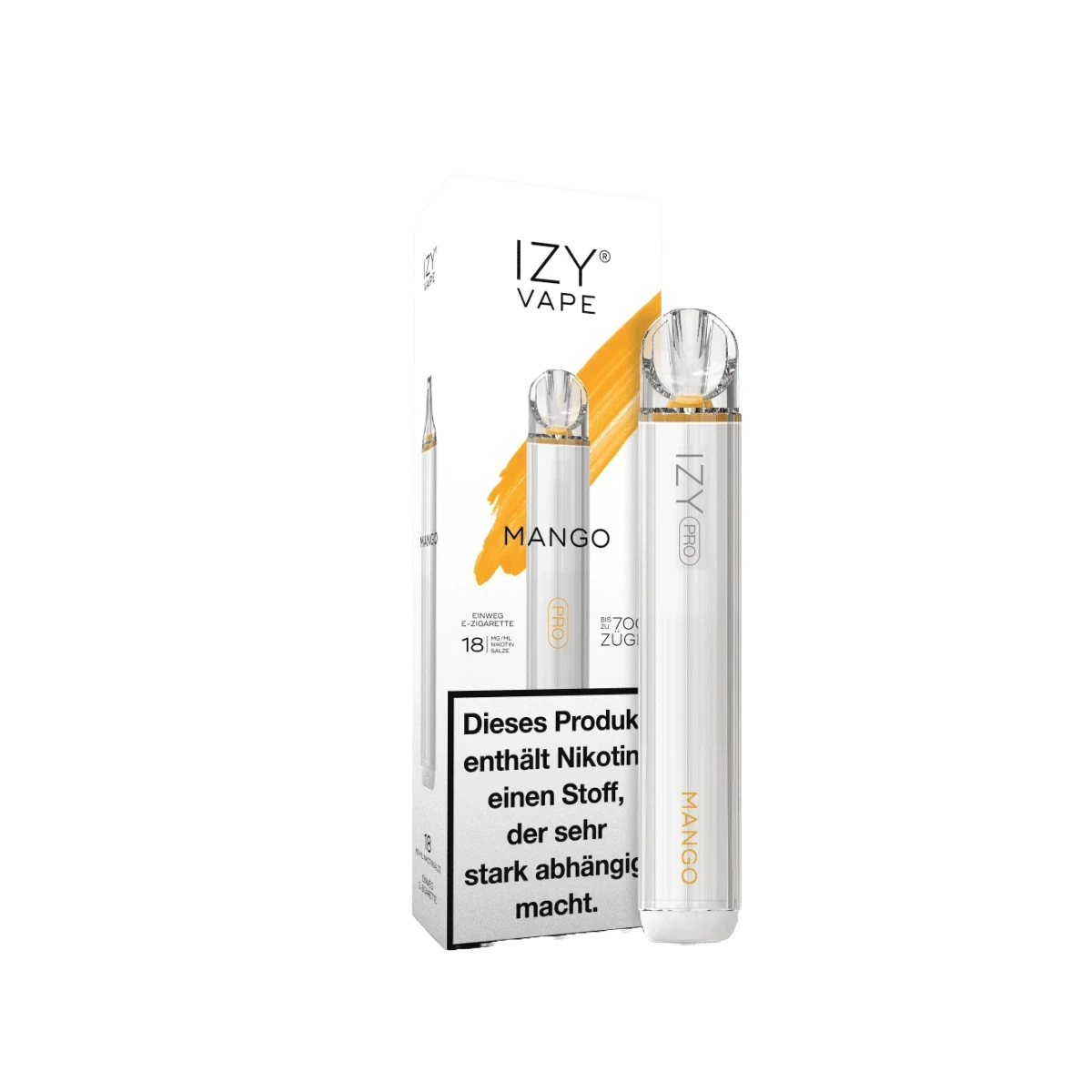 Izy Vape Izy Pro - Mango (Mango) Einweg - Vape - 3858893405306 - VAPE DEALER