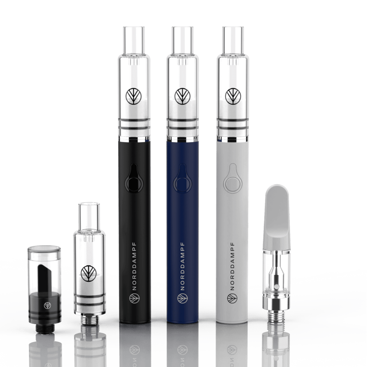 Norddampf Dab Pen Mini Vaporizer - Pearl White (Weiß) Vaporizer - VAPE DEALER