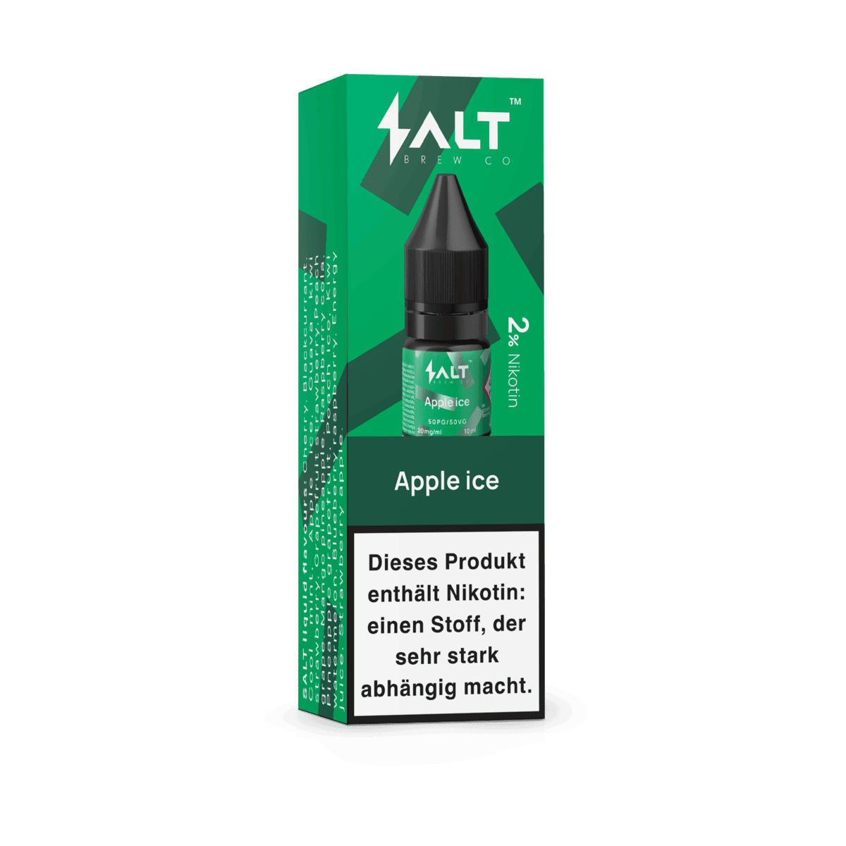 Salt Salt Liquid - Apple Ice (Apfel Menthol) Nikotinsalz Liquid - 4752242026879 - VAPE DEALER