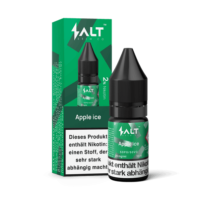 Salt Salt Liquid - Apple Ice (Apfel Menthol) Nikotinsalz Liquid - 4752242026879 - VAPE DEALER