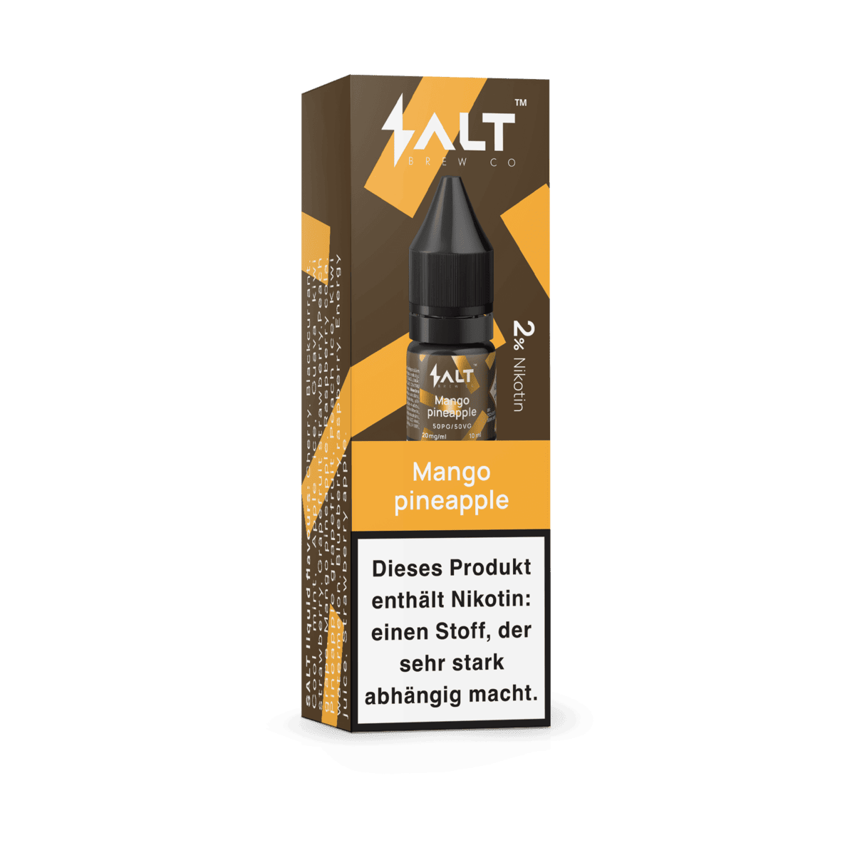 Salt Liquid - Mango Pineapple (Mango Ananas) Nikotinsalz Liquid - 4752242026916 - VAPE DEALER