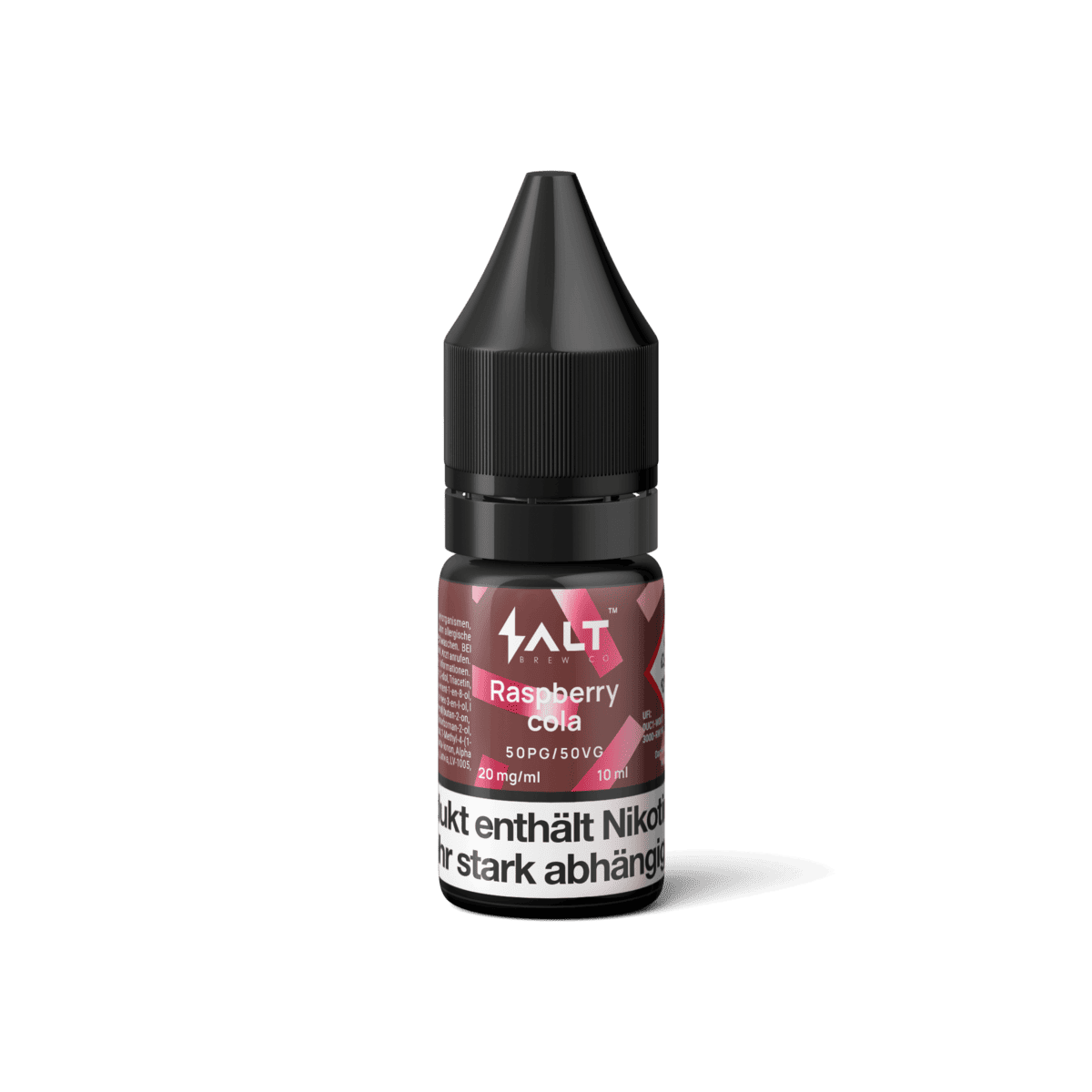 Salt Liquid - Raspberry Cola (Himbeere Cola) Nikotinsalz Liquid - 4752242026923 - VAPE DEALER