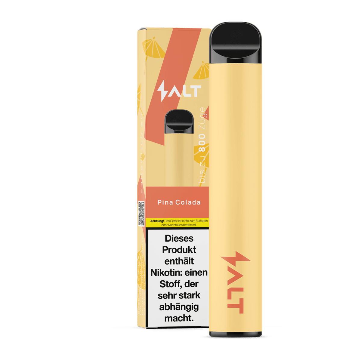 Salt Salt Switch - Pina Colada (Kokosnuss Ananas Rum) Einweg - Vape - 4752242033433 - VAPE DEALER