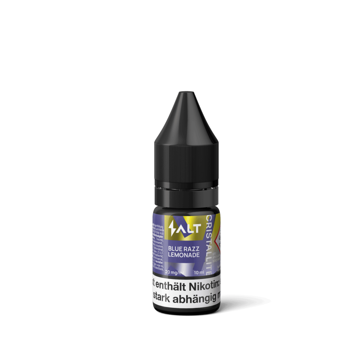 Salt Cristallite Liquid - Blue Razz Lemonade (Blaubeere Himbeere Limonade) Nikotinsalz Liquid - 4752242032290 - VAPE DEALER