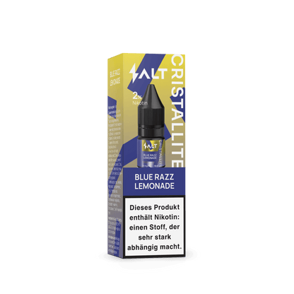 Salt Cristallite Liquid - Blue Razz Lemonade (Blaubeere Himbeere Limonade) Nikotinsalz Liquid - 4752242032290 - VAPE DEALER