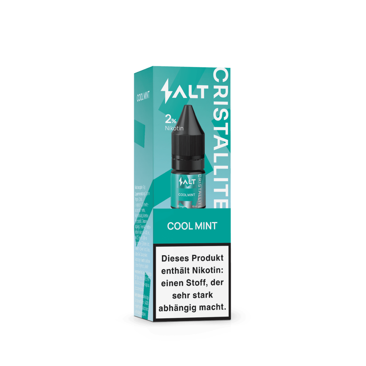 Salt Cristallite Liquid - Cool Mint (Pfefferminze) Nikotinsalz Liquid - 4752242033532 - VAPE DEALER