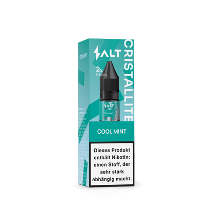 Salt Cristallite Liquid - Cool Mint (Pfefferminze) Nikotinsalz Liquid - 4752242033532 - VAPE DEALER