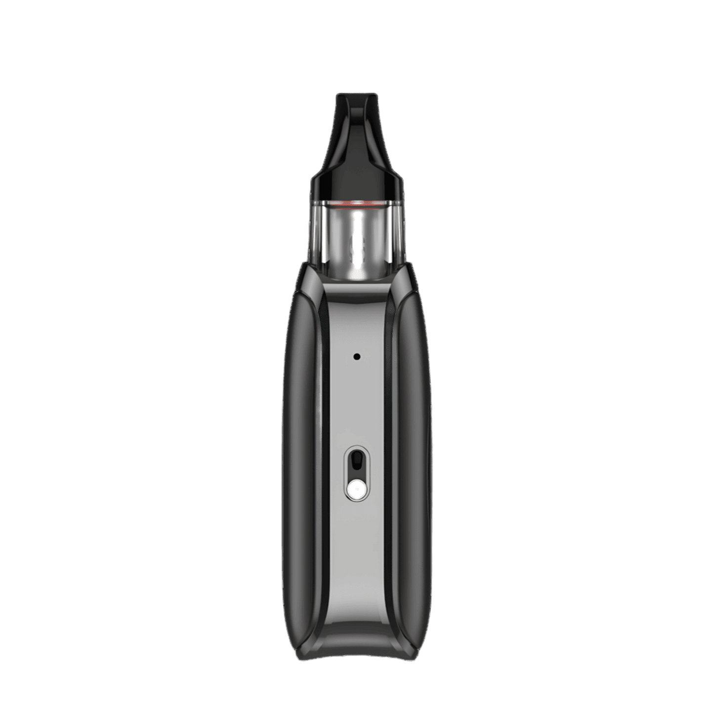 Vaporesso XROS 4 Nano Kit in Graphite Black, ein kompaktes, quadratisches Pod-System mit modernen Akzenten und 1,3-Zoll-Display, ideal für stilvolles und nachhaltiges Dampfen.