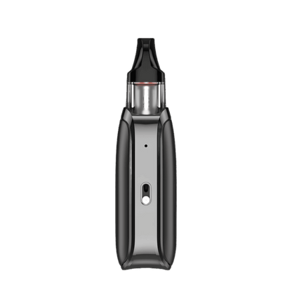 Vaporesso XROS 4 Nano Kit in Graphite Black, ein kompaktes, quadratisches Pod-System mit modernen Akzenten und 1,3-Zoll-Display, ideal für stilvolles und nachhaltiges Dampfen.