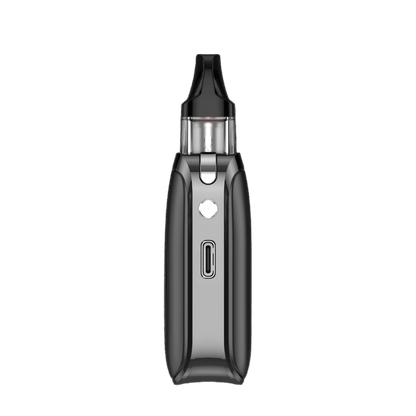 Vaporesso XROS 4 Nano Kit in Graphit Schwarz, ein elegantes, quadratisches Pod-System mit modernem Design und fortschrittlicher Technologie für ein nachhaltiges Dampferlebnis.