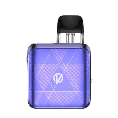 XROS 4 Nano Kit - Twilight Purple (Lila), quadratisches Vape-Gerät mit Display und strukturiertem Design, ideal für stilvolles und nachhaltiges Dampfen.