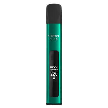 XMax V3 Pro Vaporizer - Green (Grün Metallic) Vaporizer - VAPE DEALER