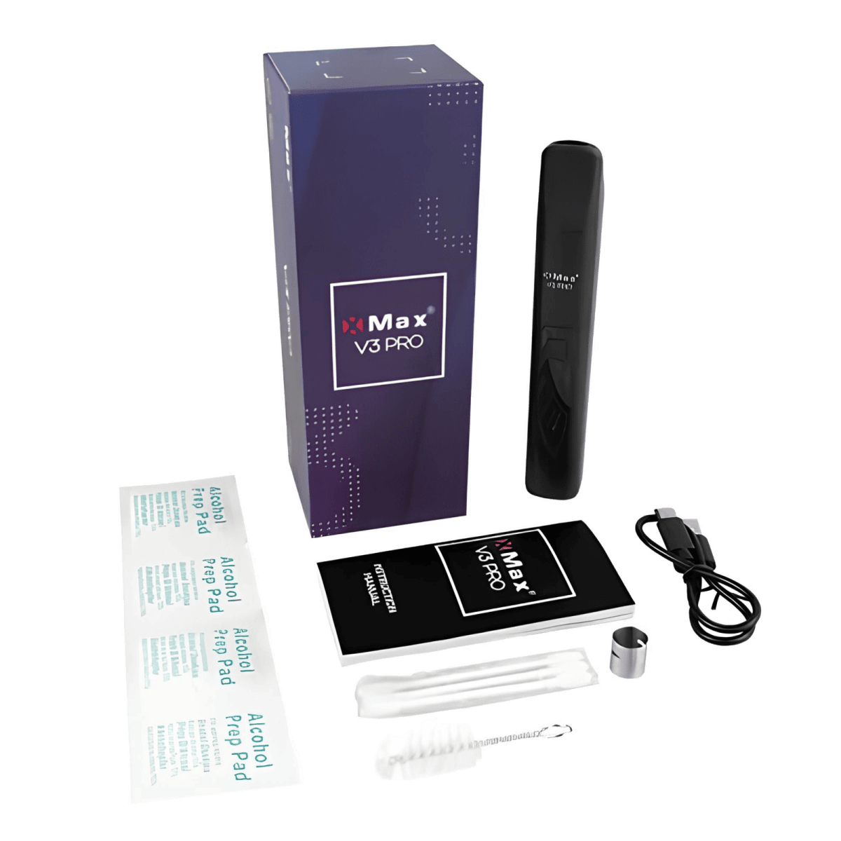 XMax V3 Pro Vaporizer - Silver (Silber Metallic) Vaporizer - 6974019220251 - VAPE DEALER