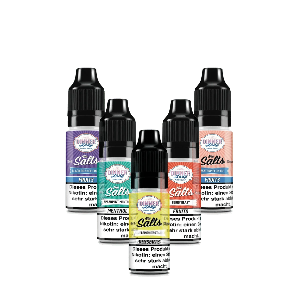 Dinner Lady Nic Salts - Blueberry Lemonade (Blaubeerlimonade) 2% Nikotinsalz Liquid - EAN 5059362275156 - von vape-dealer.de