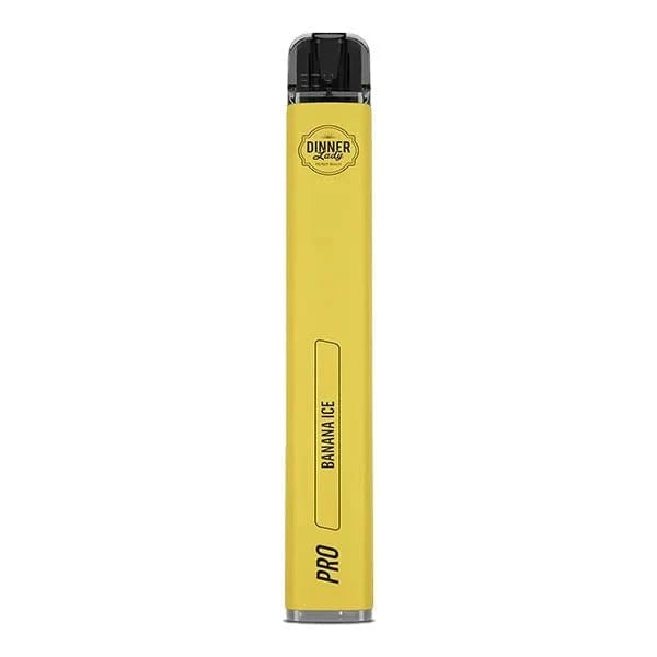 Dinner Lady Vape Pen Pro - Banana Ice (Banane Menthol) Einweg - Vape - 5059362366410 - VAPE DEALER