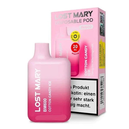 Lost Mary BM600 CP - Cotton Candy Ice (Zuckerwatte Menthol) Einweg - Vape - 4262403384088 - VAPE DEALER