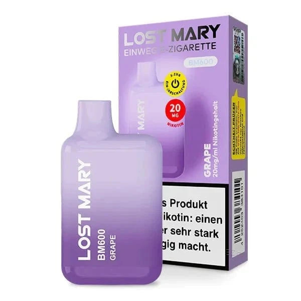 Lost Mary BM600 CP - Grape (Traube) Einweg - Vape - 4262403384101 - VAPE DEALER