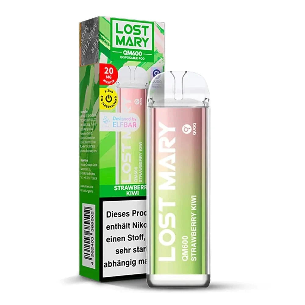 Lost Mary QM600 CP - Strawberry Kiwi (Erdbeere Kiwi) Einweg - Vape - 4262403389502 - VAPE DEALER