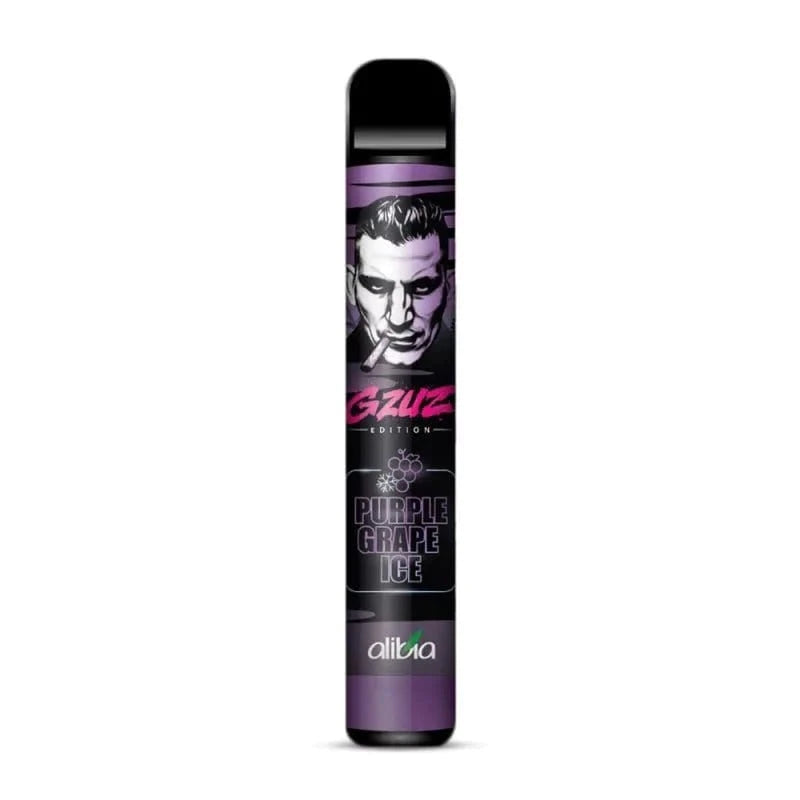 Alibia Gzuz 700 - Purple Grape Ice (Dunkle Trauben Menthol) Einweg - Vape - 4262373890015 - VAPE DEALER