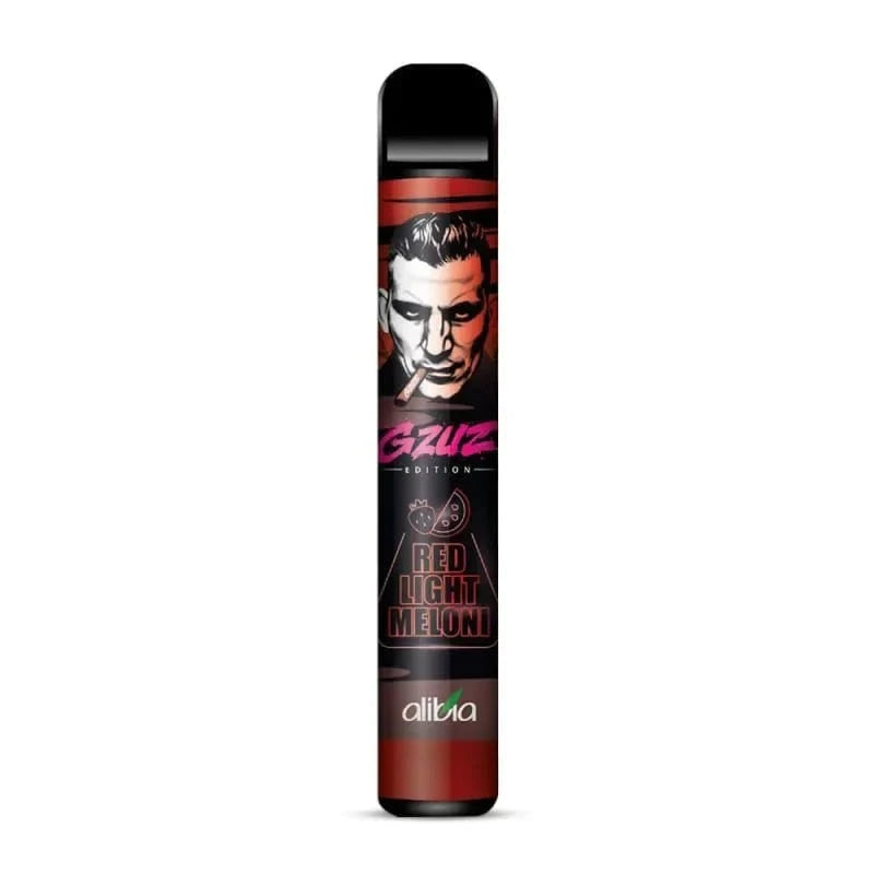 Alibia Gzuz 700 - Red Light Meloni (Erdbeere Wassermelone) Einweg - Vape - 4262373890039 - VAPE DEALER