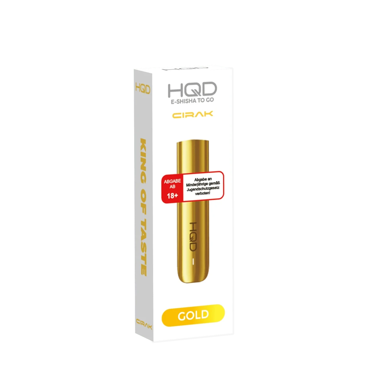 HQD HQD Cirak Basisgerät - Gold (Gold) Einweg Pod - System - 6937105459454 - VAPE DEALER