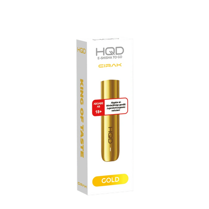 HQD HQD Cirak Basisgerät - Gold (Gold) Einweg Pod - System - 6937105459454 - VAPE DEALER