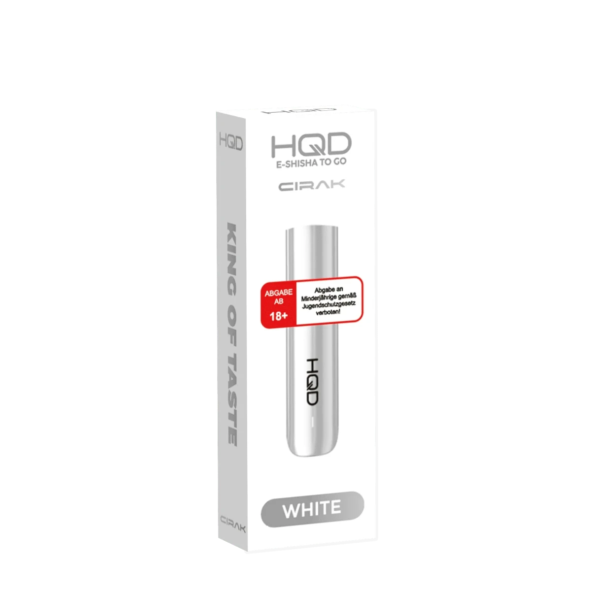 HQD HQD Cirak Basisgerät - White (Weiß) Einweg Pod - System - 6937105459539 - VAPE DEALER