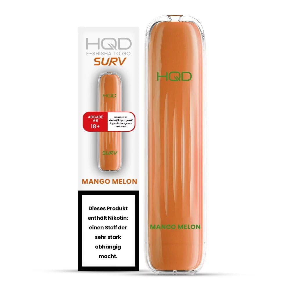 HQD Surv - Mango Melon (Mango Melone) Einweg - Vape - 6974866042488 - VAPE DEALER