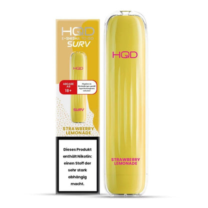 HQD Surv - Strawberry Lemonade (Erdbeerlimonade) Einweg - Vape - 6974866042365 - VAPE DEALER