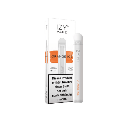 Izy Vape Izy One - Orange Ice (Orange Menthol) 1.8% Einweg - Vape - 3858893403333 - VAPE DEALER