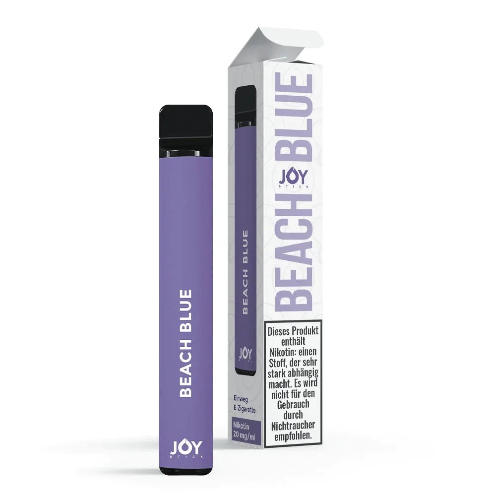 Hookah Black Joy Stick - Beach Blue (Pfirsich Blaubeere) Einweg-Vape - EAN 9504313828937 - von vape-dealer.de
