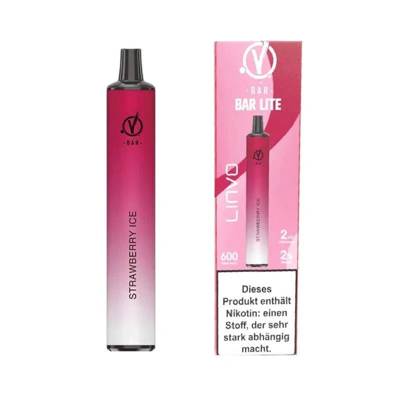 Linvo Linvo Bar Lite Strawberry Ice (Erdbeere Menthol) Einweg - Vape - VAPE DEALER