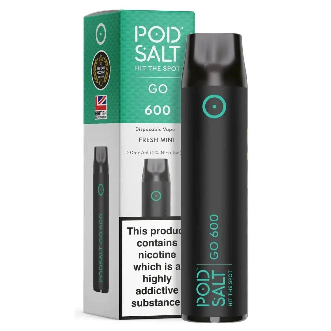 Pod Salt Go 600 - Fresh Mint (Frische Minze) Einweg - Vape - 4262394721442 - VAPE DEALER