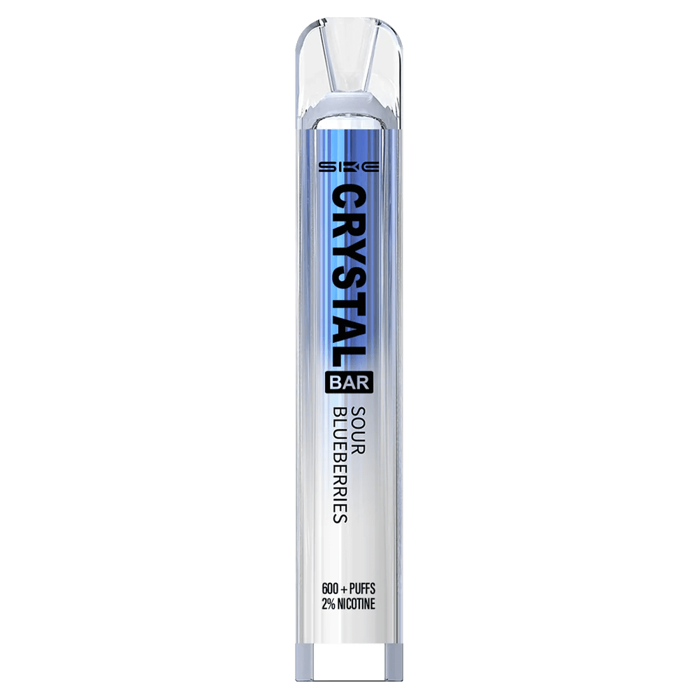 SKE Crystal Bar - Sour Blueberries (Saure Blaubeere) Einweg - Vape - VAPE DEALER