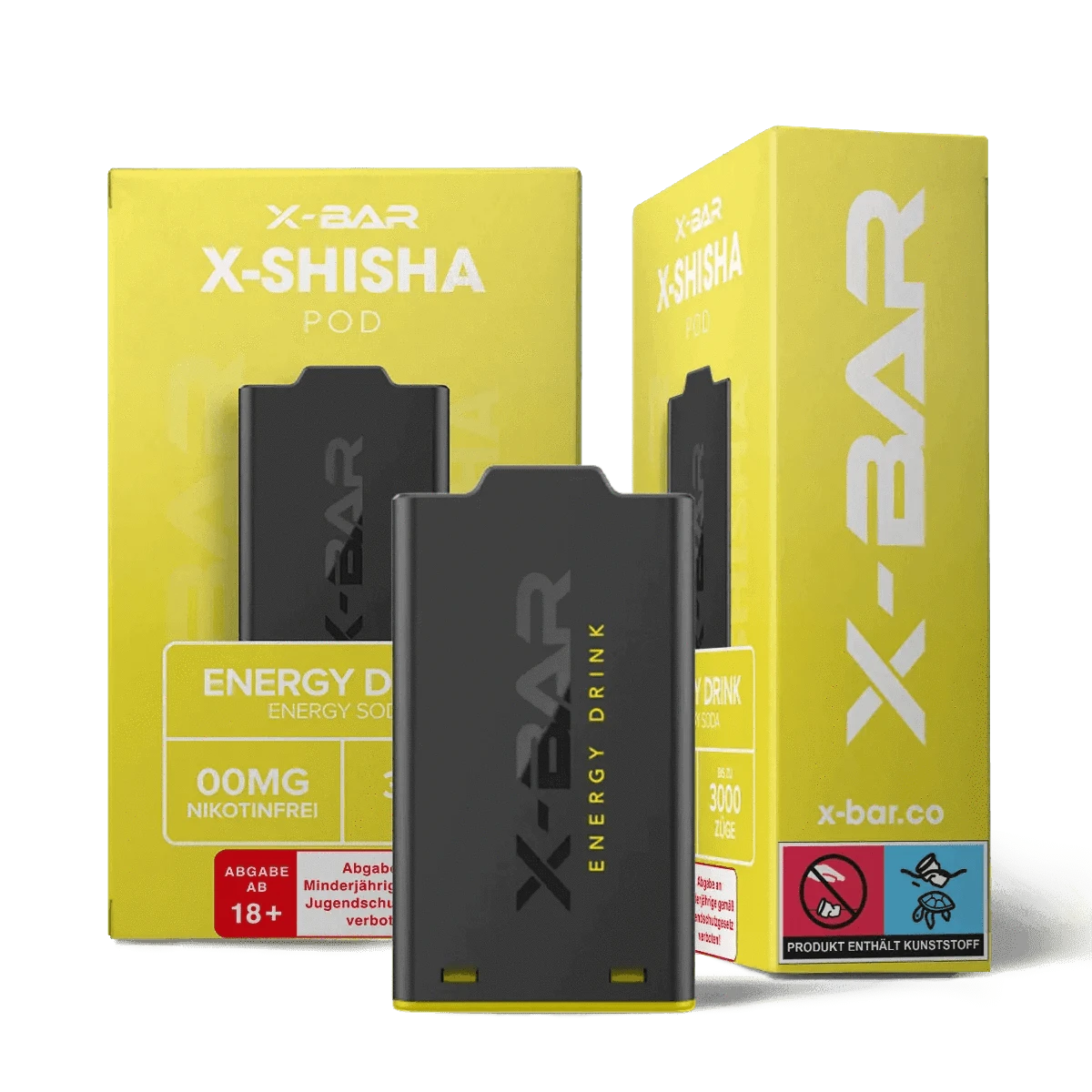 J Well X Bar Shisha Pod (1er Set) - Energy Drink (Energy Drink) E - Hookah Pods - 3663701033035 - VAPE DEALER