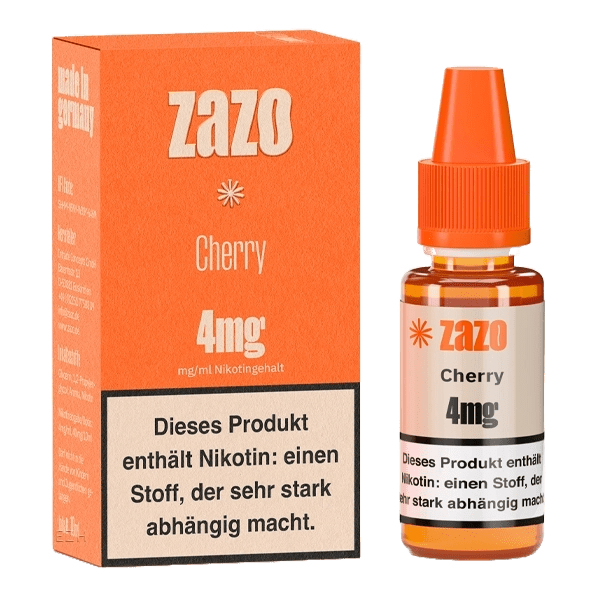 Intrade Concepts Zazo - Cherry (Kirsche) 0.4% E - Liquid - 4260769634090 - VAPE DEALER