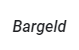 Bargeld